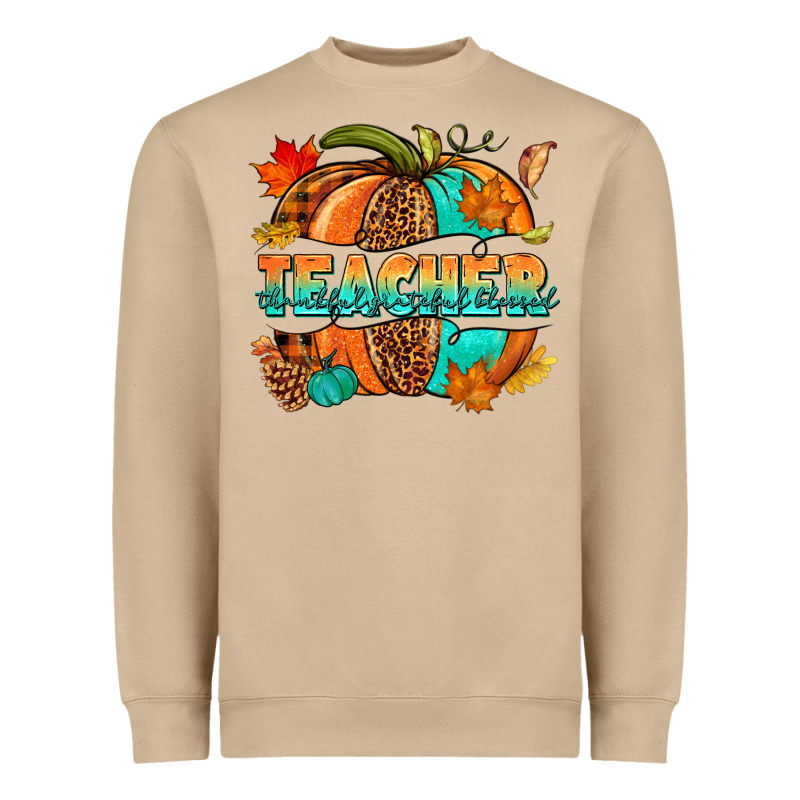 Teacher Pumpkin Heavyweight Sweatshirt by NancyCooperArtShop | Teevron