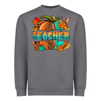 Storm Teacher pumpkin Heavyweight Sweatshirt - NancyCooperArtShop