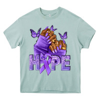 Arona hope lavender ribbon all cancers Heavy Core Tee - NancyCooperArtShop