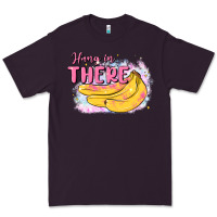 Plum hang in there Premium Tee - MaliasSmallBusiness
