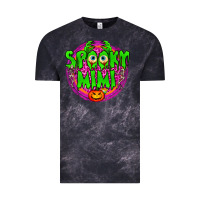 Cloud Black spooky mimi Vintage Tee - BundleAndBundleShop