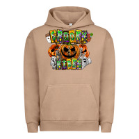 Pigment Burro Spooky Vibes Urban Hoodie - CowhideDigitalArt
