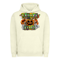 Pigment Pistachio Spooky Vibes Urban Hoodie - CowhideDigitalArt