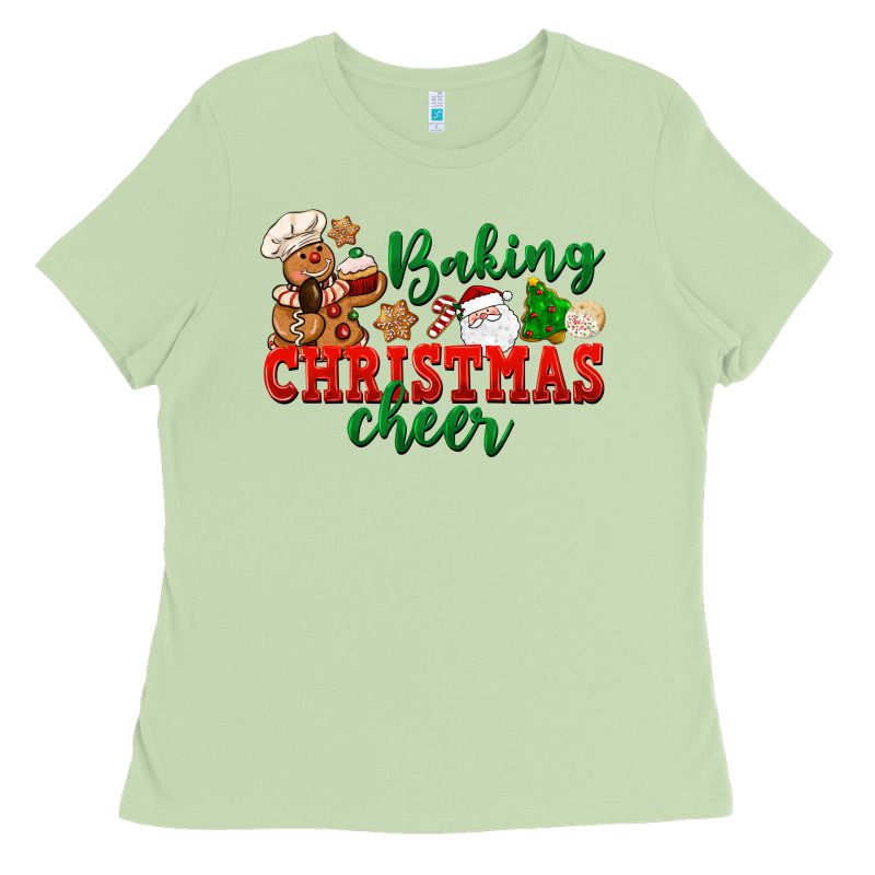 Baking Christmas Cheer Ladies Tee by NancyCooperArtShop | Teevron