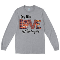 Heather Grey For The Love Of The Tiger Long Sleeve Tee - Bettercallsaul