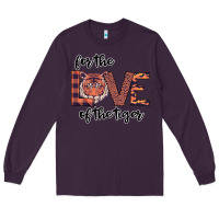 Plum For The Love Of The Tiger Long Sleeve Tee - Bettercallsaul