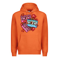 Carrot valentines day casette olivia Premium Hoodie - OliviaCreatesArt