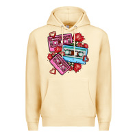 Pina Colada valentines day casette olivia Premium Hoodie - OliviaCreatesArt