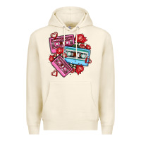 Tofu valentines day casette olivia Premium Hoodie - OliviaCreatesArt