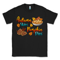 Black Autumn Skies Pumpkin Pies Classic Tee - BundleAndBundleShop