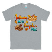 Heather Grey Autumn Skies Pumpkin Pies Classic Tee - BundleAndBundleShop