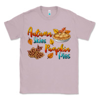 Lilac Autumn Skies Pumpkin Pies Classic Tee - BundleAndBundleShop