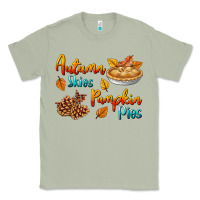 Matcha Autumn Skies Pumpkin Pies Classic Tee - BundleAndBundleShop