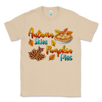 Mushroom Autumn Skies Pumpkin Pies Classic Tee - BundleAndBundleShop