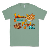 Sage Autumn Skies Pumpkin Pies Classic Tee - BundleAndBundleShop