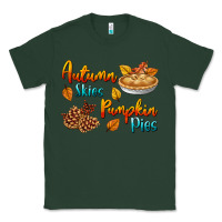 Sports Green Autumn Skies Pumpkin Pies Classic Tee - BundleAndBundleShop