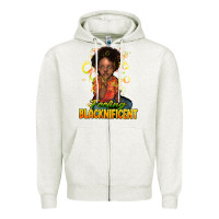 Oatmeal Heather Feeling blacknificent Zipper Hoodie - HowdyJamesFarm