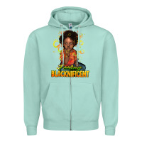 Seafoam Feeling blacknificent Zipper Hoodie - HowdyJamesFarm