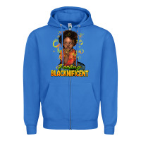 True Royal Feeling blacknificent Zipper Hoodie - HowdyJamesFarm