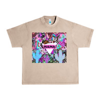 French Oak mama cowboy western animal pattern neon Urban Heavy Tee - LillyAllenDesigns