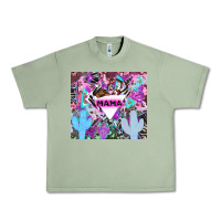 Oil Green mama cowboy western animal pattern neon Urban Heavy Tee - LillyAllenDesigns
