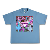 Pebble Blue mama cowboy western animal pattern neon Urban Heavy Tee - LillyAllenDesigns
