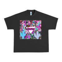 Pigment Black mama cowboy western animal pattern neon Urban Heavy Tee - LillyAllenDesigns