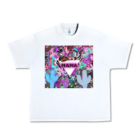 White mama cowboy western animal pattern neon Urban Heavy Tee - LillyAllenDesigns