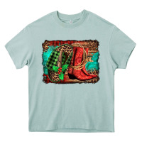 Country Boots Christmas Heavy Core Tee | Teevron