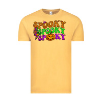Vintage Mustard spooky with lightning bolt Vintage Tee - BundleAndBundleShop