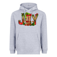 Heather Grey joy christmas with elf bbs Heavyweight Hoodie - BundleAndBundleShop