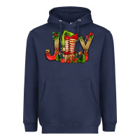 Navy joy christmas with elf bbs Heavyweight Hoodie - BundleAndBundleShop
