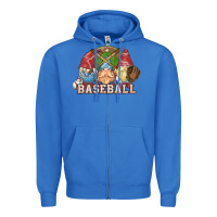 True Royal Baseball gnomies Zipper Hoodie - HowdyJamesFarm