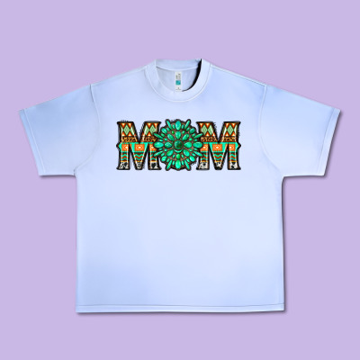 Gemstone Aztec Mom Urban Heavy Tee Designed By Lillyallendesigns