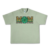Oil Green gemstone aztec mom Urban Heavy Tee - LillyAllenDesigns