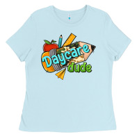Baby Blue daycare dude Ladies Tee - Jasminsmagicworld