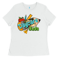 White daycare dude Ladies Tee - Jasminsmagicworld