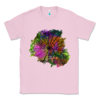 Bubblegum Pink halloween spider web for patches Classic Tee - BundleAndBundleShop