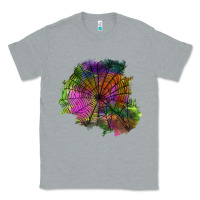 Heather Grey halloween spider web for patches Classic Tee - BundleAndBundleShop