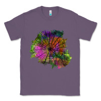 Lavender halloween spider web for patches Classic Tee - BundleAndBundleShop