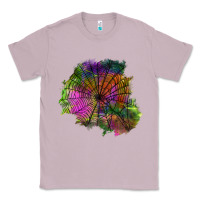 Lilac halloween spider web for patches Classic Tee - BundleAndBundleShop