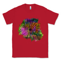 Red halloween spider web for patches Classic Tee - BundleAndBundleShop