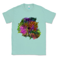 Seafoam halloween spider web for patches Classic Tee - BundleAndBundleShop