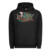 Pigment Black howdy christmas Urban Hoodie - CowhideDigitalArt