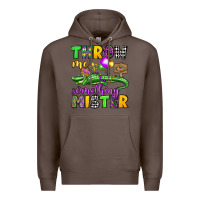 Coffee throw me something mister mardi gras olivia Premium Hoodie - OliviaCreatesArt