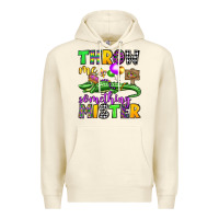Sandshell throw me something mister mardi gras olivia Premium Hoodie - OliviaCreatesArt