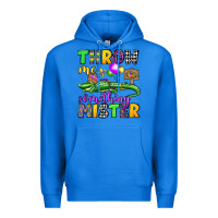 True Royal throw me something mister mardi gras olivia Premium Hoodie - OliviaCreatesArt