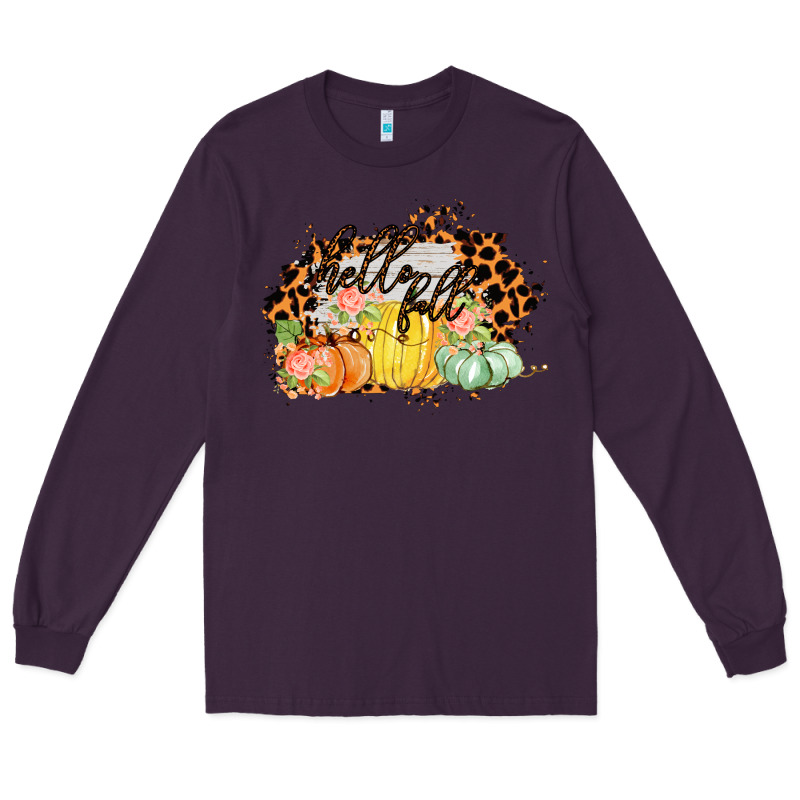 Hello Fall Long Sleeve Tee by Bettercallsaul | Teevron