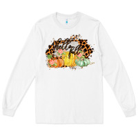 White Hello fall Long Sleeve Tee - Bettercallsaul