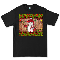 Black snowman Christmas Premium Tee - JahusDesignShop
